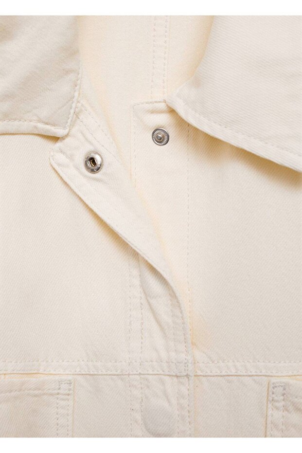 Uzun denim tulum - 7