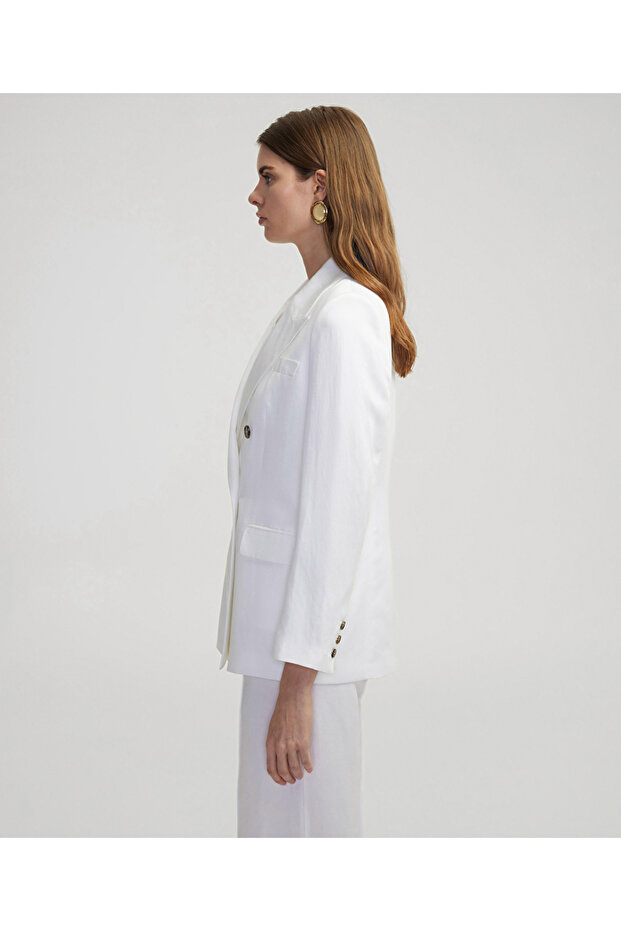 Vatkalı kruvaze ceket - 5