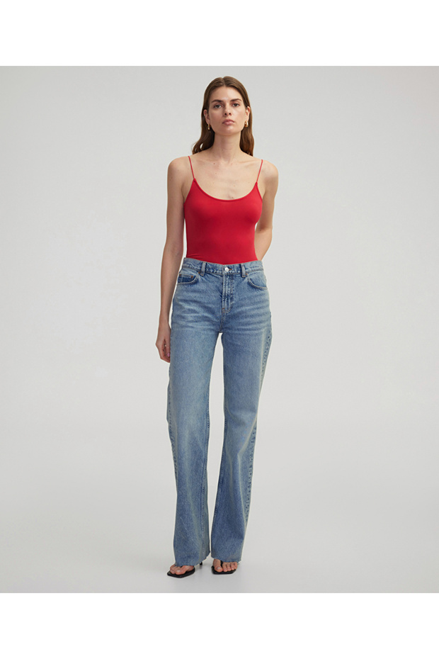 Askılı crop tişört - 6