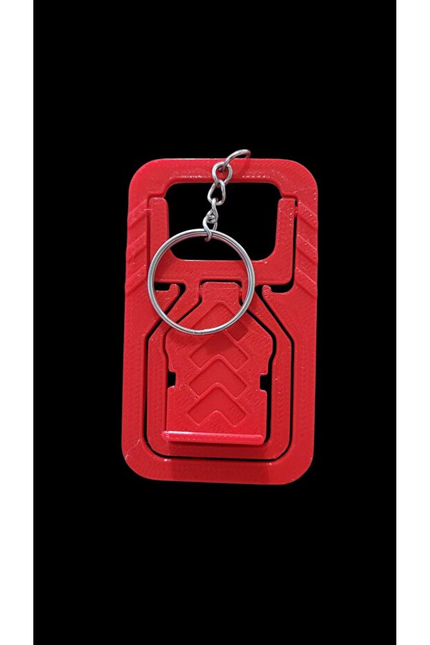 Table Top Phone Holder with Keychain (Always with You)