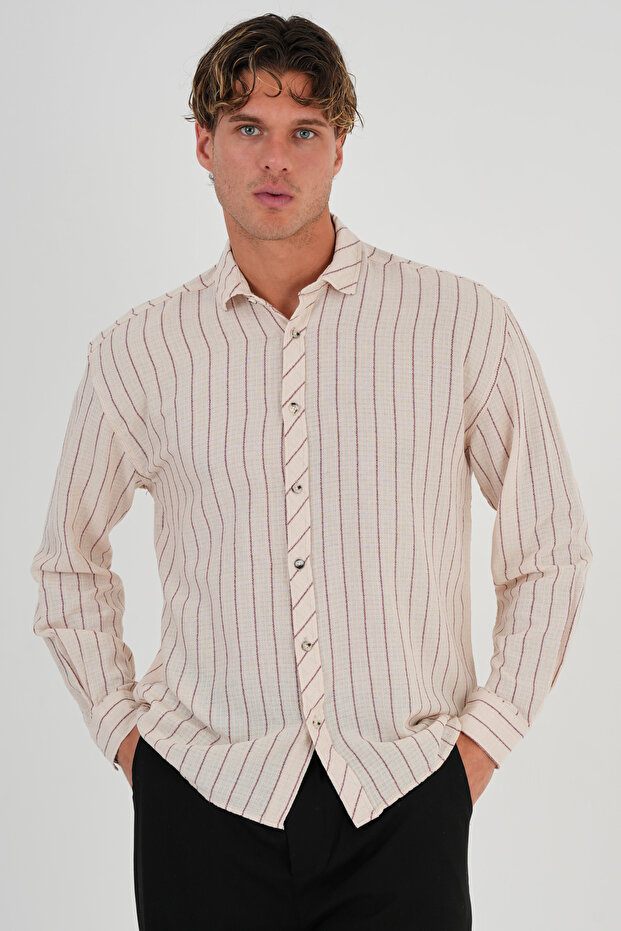 Aven Erkek Oversize Gömlek - 6