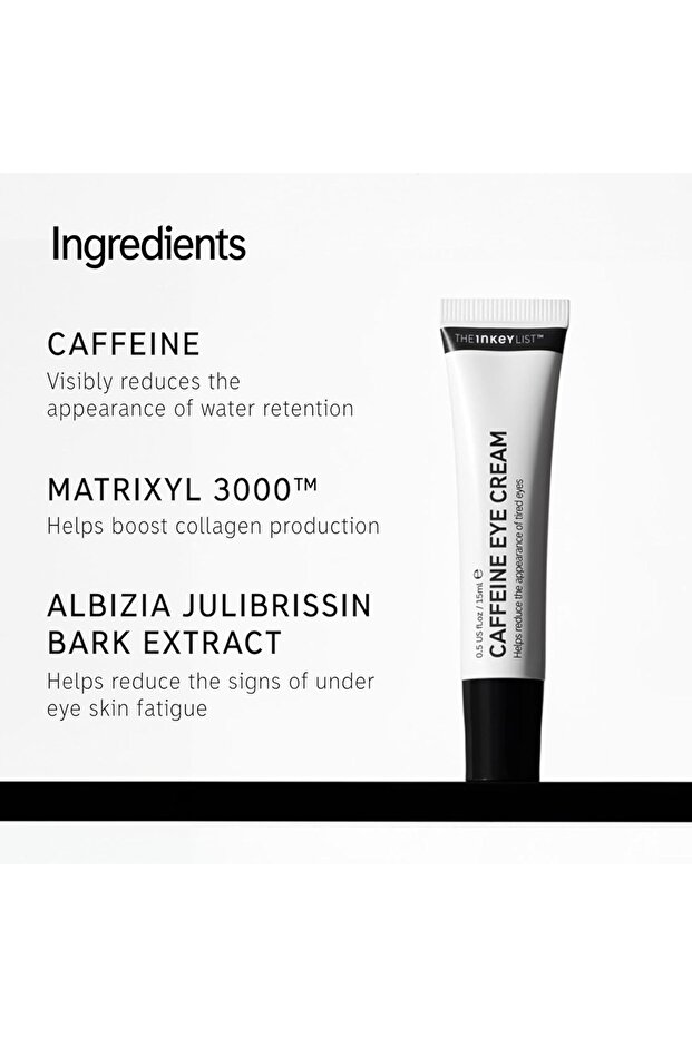 Caffeine Eye Cream 15ml – Brightens, De-Puffs & Hydrates Tired Under-Eyes - 7