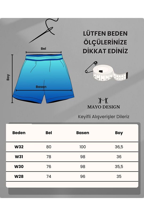 kadın mavi kısa kot şort sade 100%kot - 7