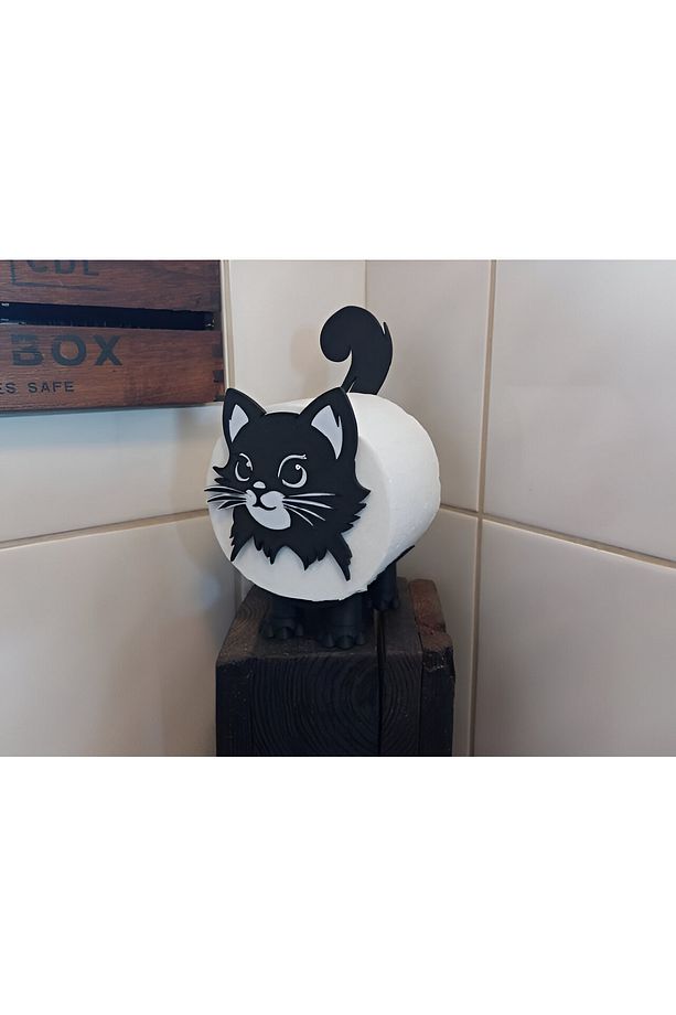 Tuvalet Kağıtlığı Kedi - 1