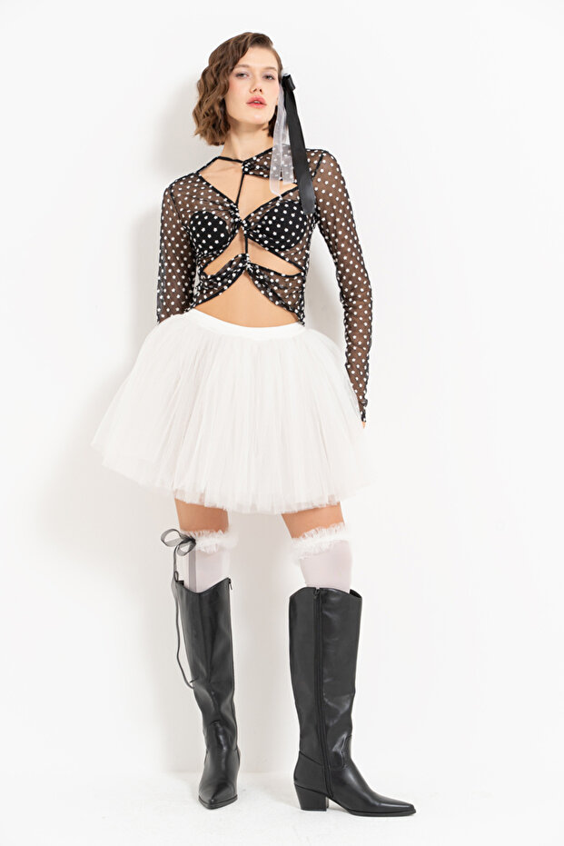 Off white Tütü Etek - 6