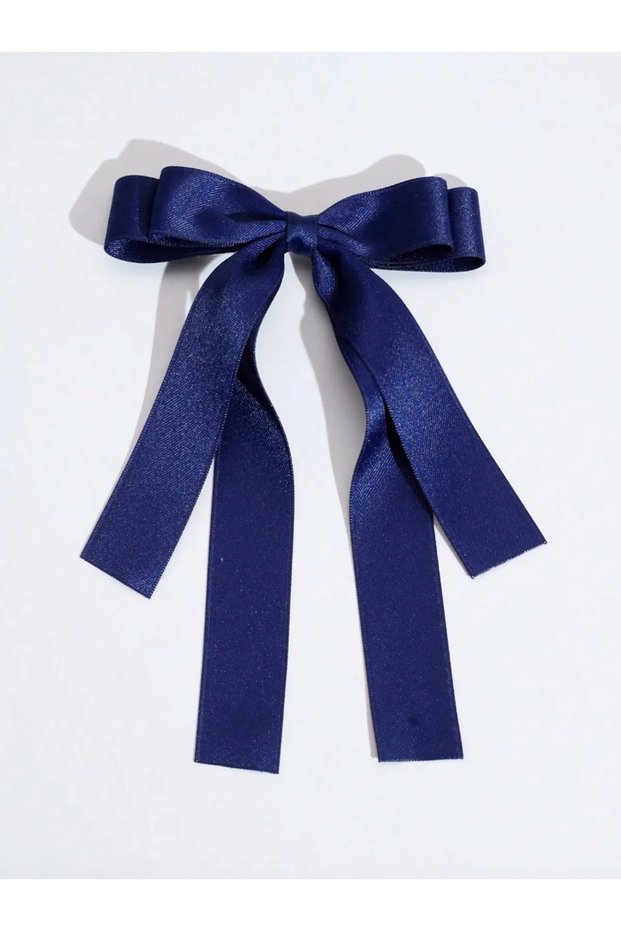 Double Bow Satin Ribbon Buckle, Satin Bow Buckle
