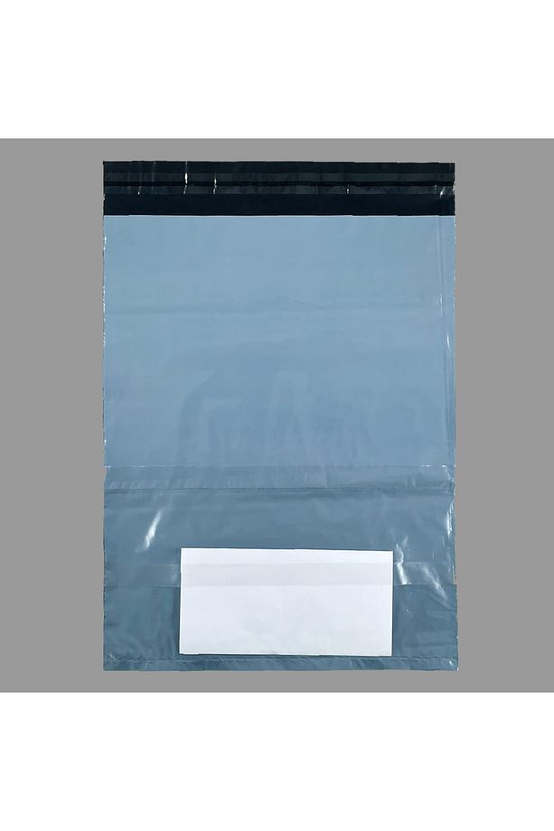 Cepli Gri Kargo Poşeti 30x38 5 Cm 100 Adet - 2