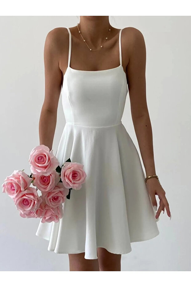 İp Askılı Pole Model Elbise - 5