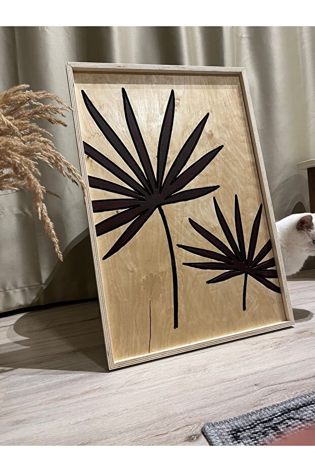 WEED Ahşap Bohem Tablo - 5