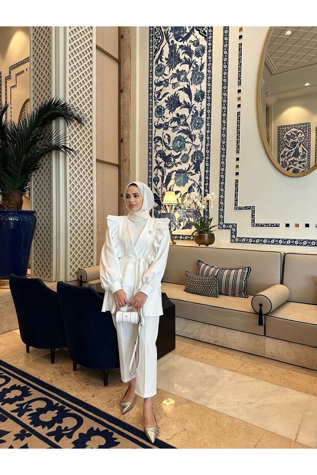 White Roza Double Set - 3