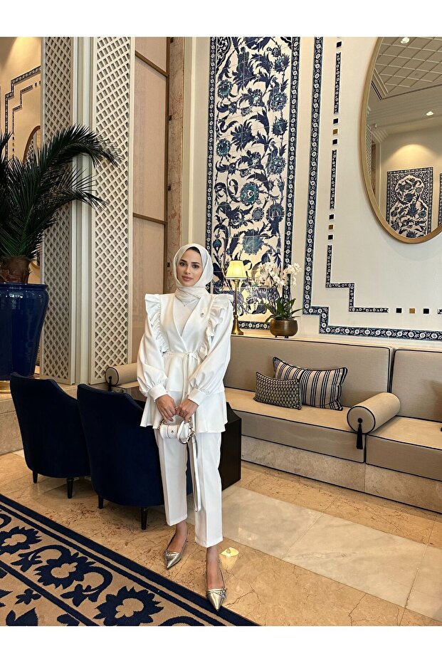 White Roza Double Set - 4