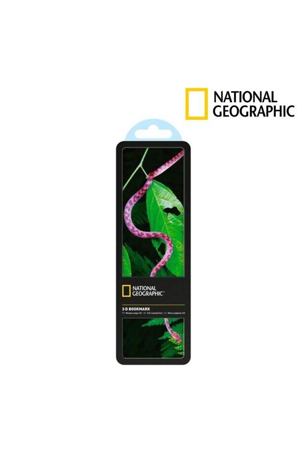 3-D Bookmark - Cat-Eyed Snake Bookmark
