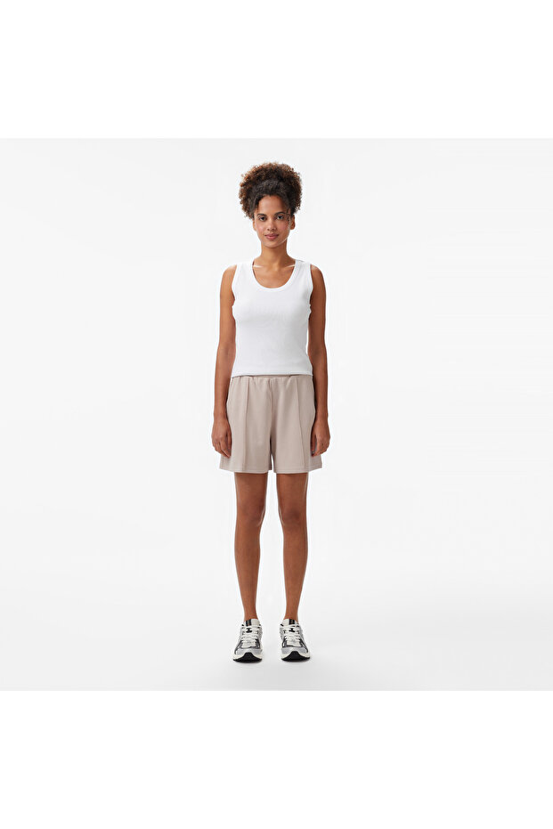 Kadın Pembe Regular Fit Şort - 1