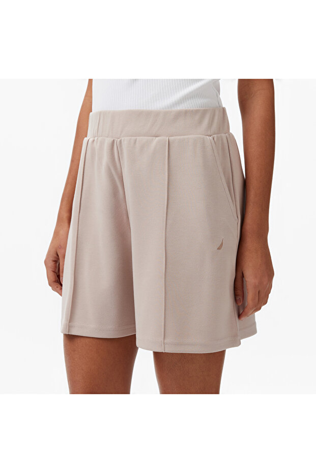 Kadın Pembe Regular Fit Şort - 5