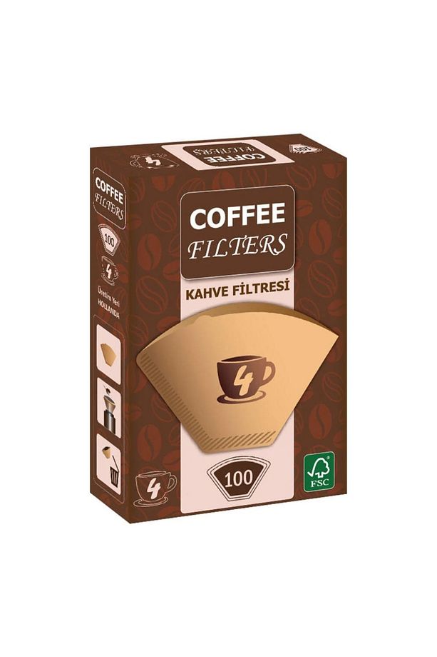 Filtre Kahve Kağıdı No:4 100'lü - 1