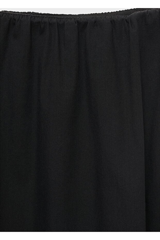 Evaze pamuklu etek - 6