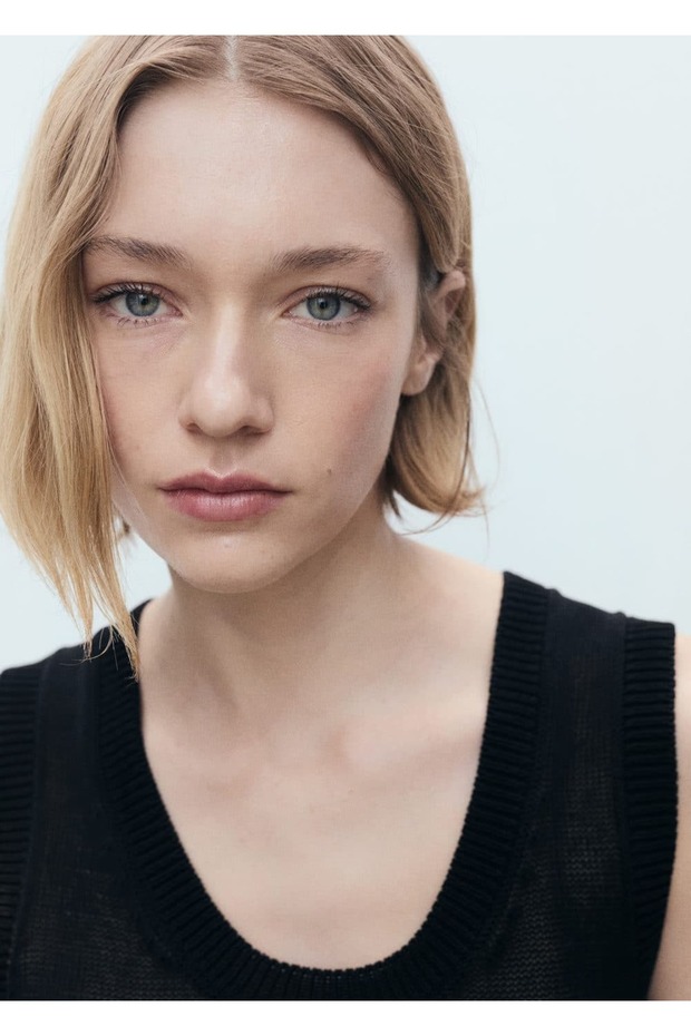 Dekolte Yakalı Triko Bluz - 7