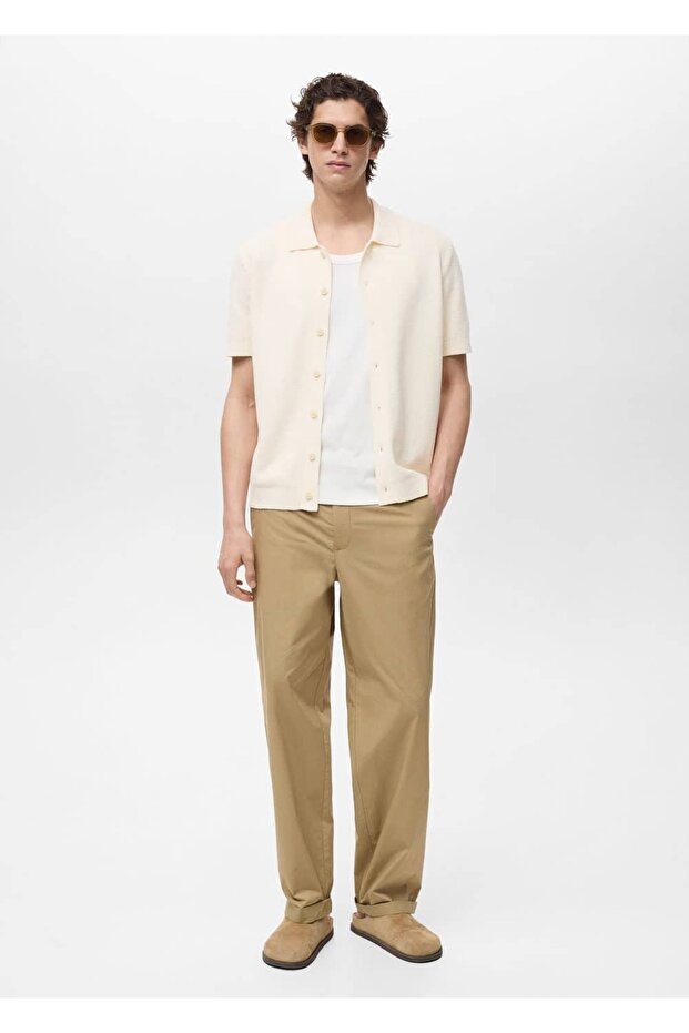 İnce triko gömlek - 2