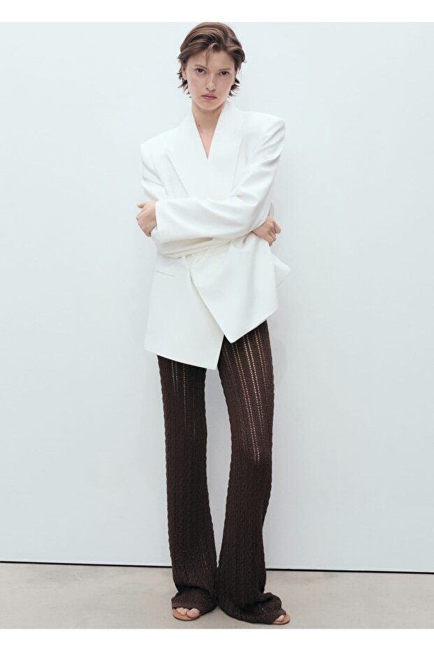 Düz Kesim Pantolon - 6