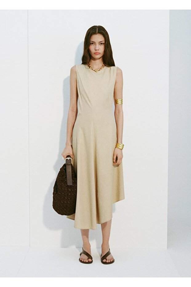 Deri çapraz askılı sandalet - 2