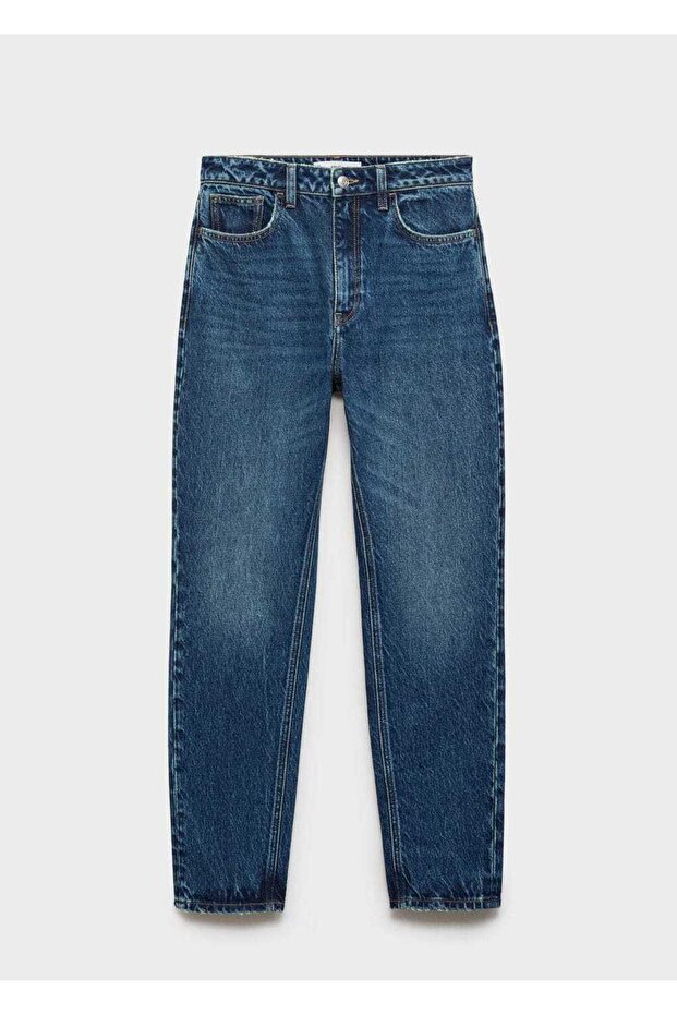 Mom2000 yüksek belli mom jean pantolon - 3