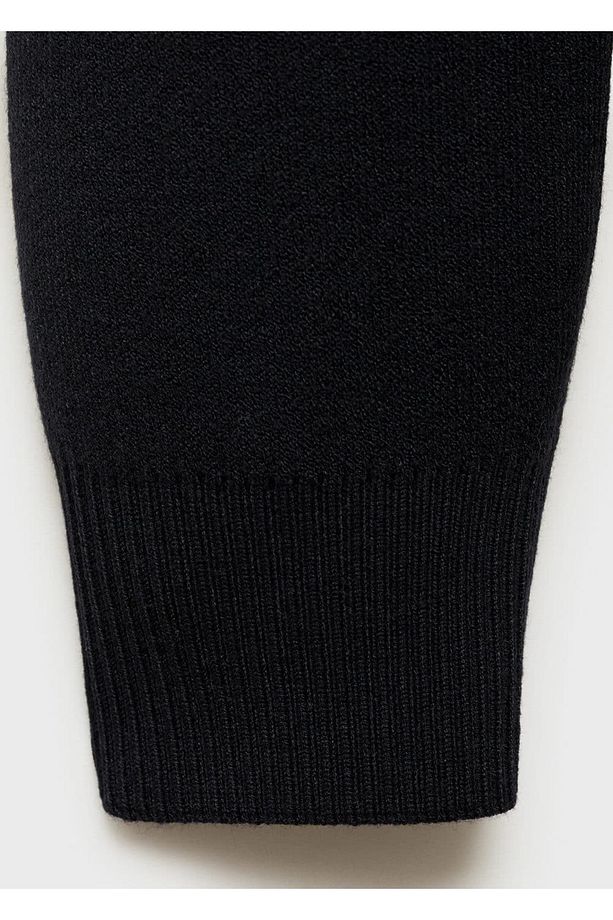 Triko düğmeli hırka - 6