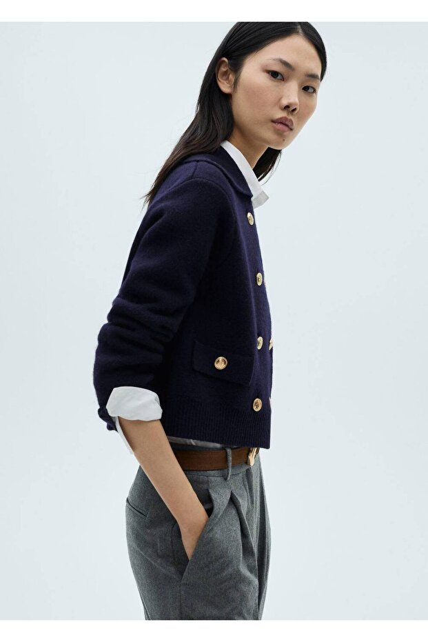 Double-Breasted Wool Coat