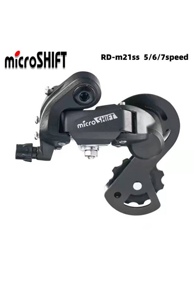 محول السرعات الخلفي الأصلي M21SS من MicroSHIFT للدراجات الجبلية RD-M21L/M26L بسرعات 18 و21 و24 و27 و2 و6 و7 و8 و9