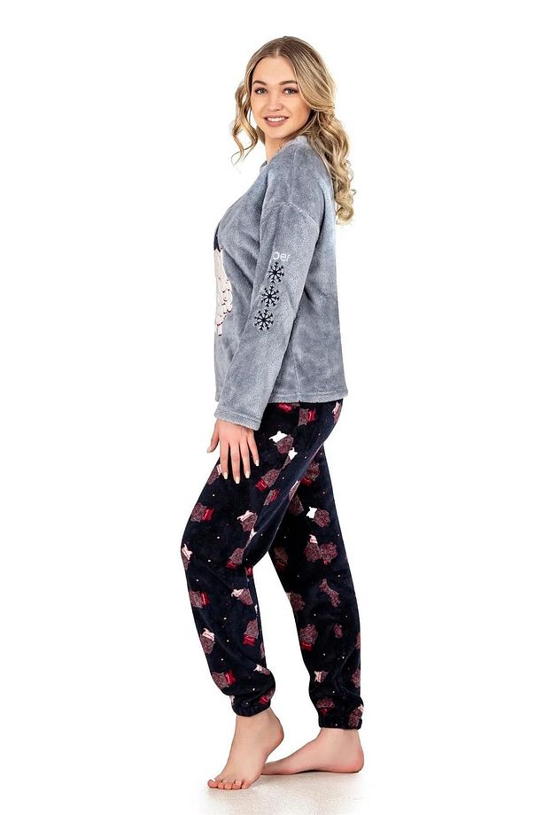 Kadın Welsoft Kışlık Pijama Takımı 3917 - 1 Adet - 3