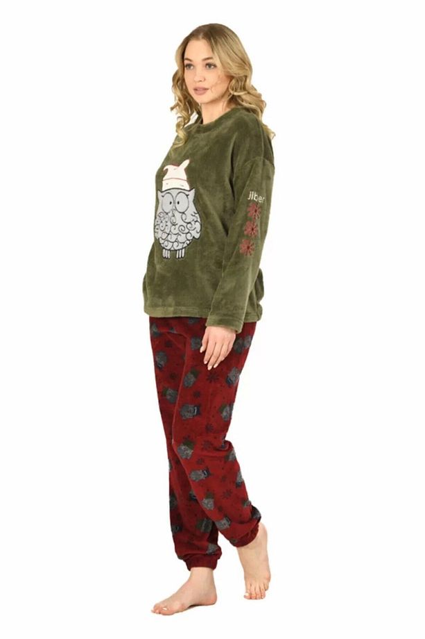 Kadın Welsoft Kışlık Pijama Takımı 3917 - 1 Adet - 5