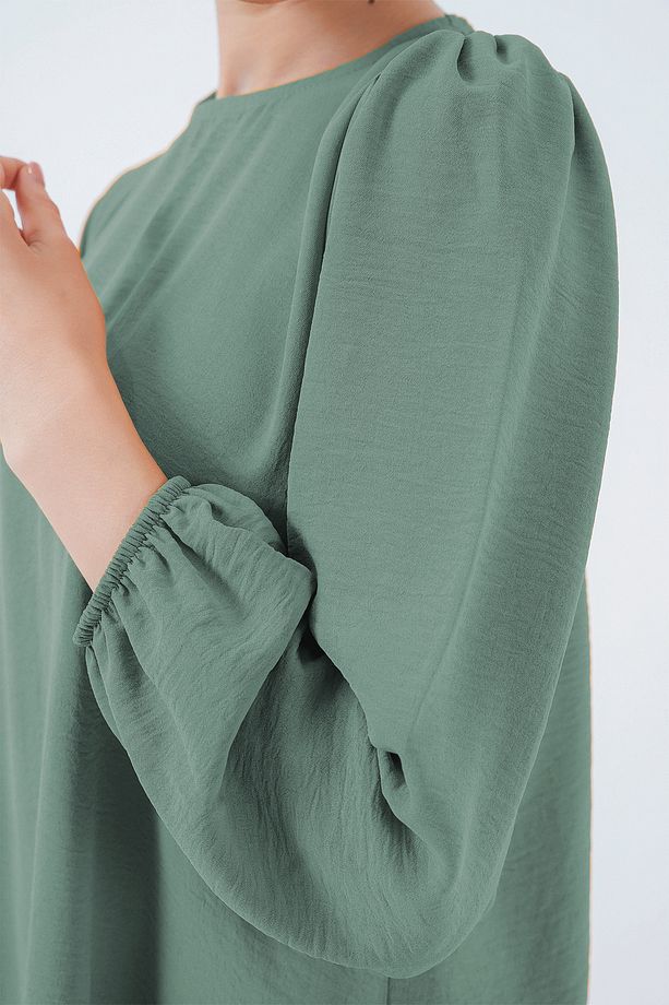 Ayrobin Tunik Pantolon Alt Üst Takım 6712 - Çağla Yeşili - 3