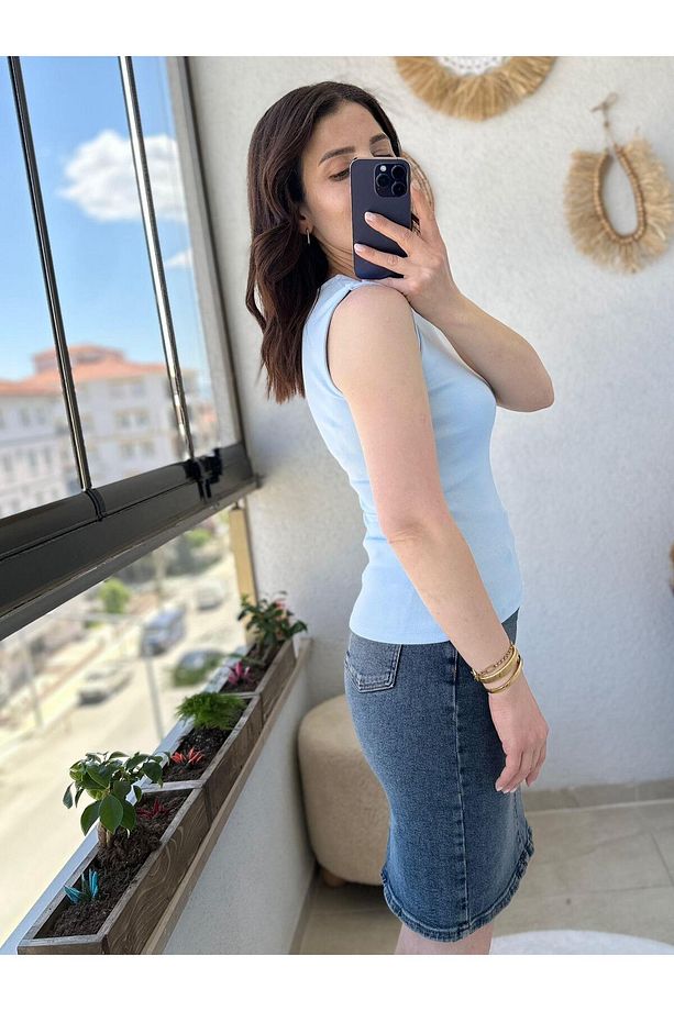 SIFIR KOL ÖNÜ ASTARLI ATLET - 3