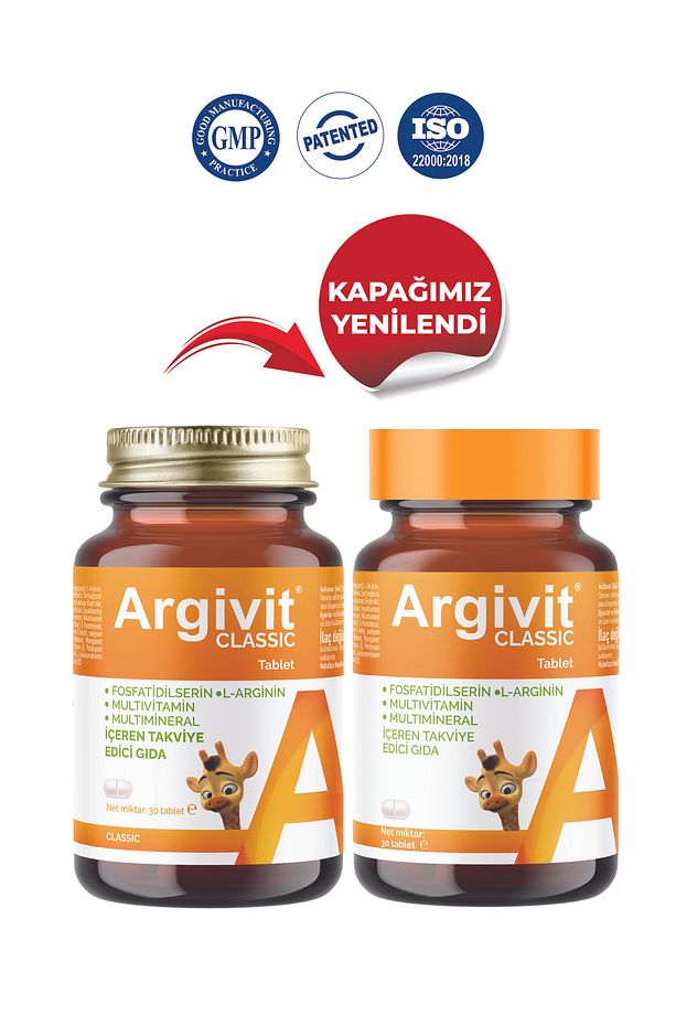 Classic Fosfotidilserin, L-arjinin, Multivitamin Ve Multimineral Içeren Tablet 3’lü Paket 30 Tablet - 5