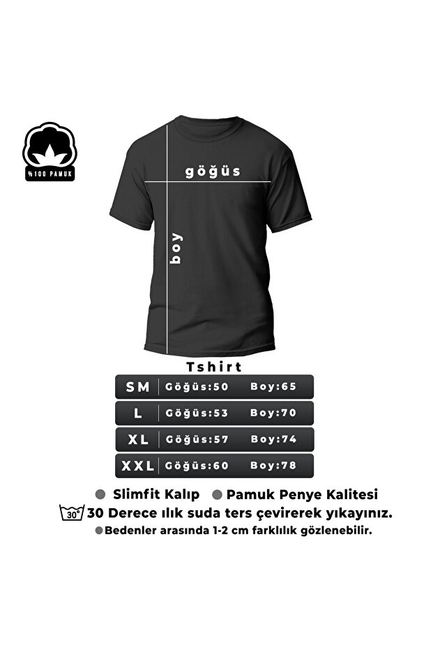 Classical Printed Oversize Tshirt - 3