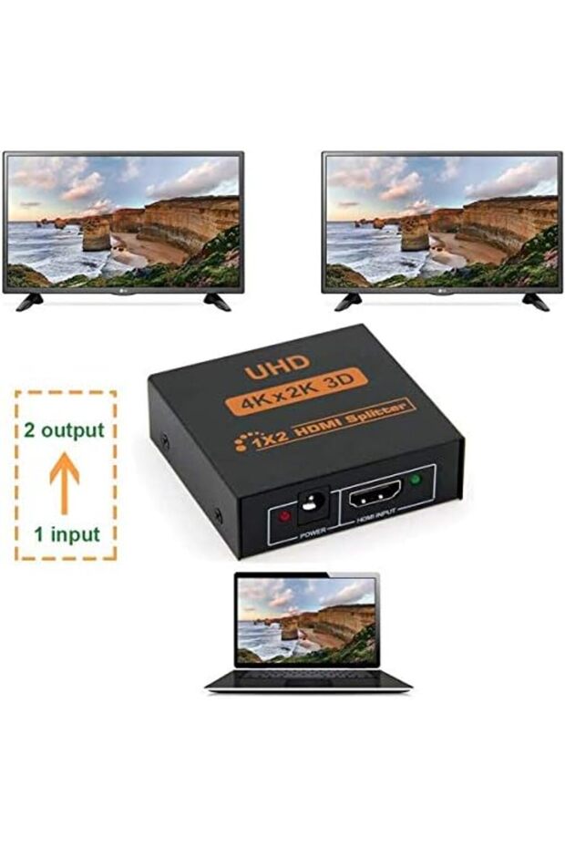 موزع HDMI 1 مدخل 2 مخرج من Ramanl - 6