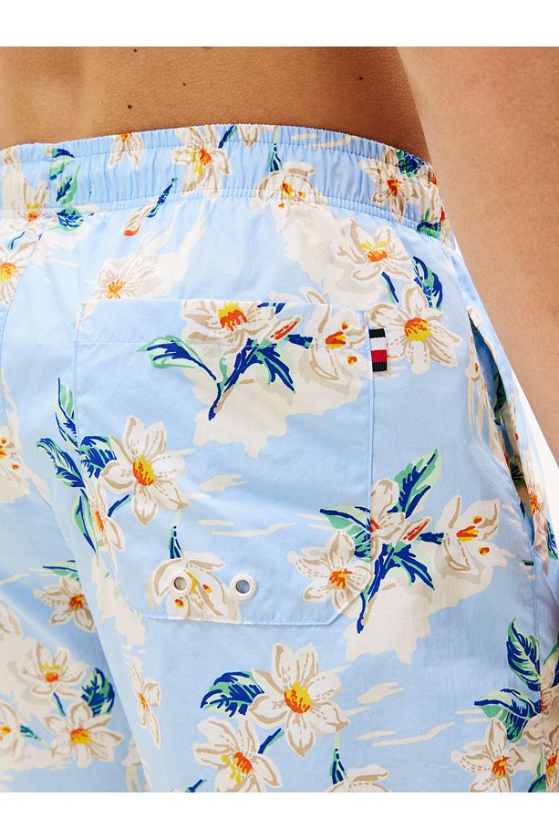 MEDIUM DRAWSTRING PRINT Deniz Şortu - 3