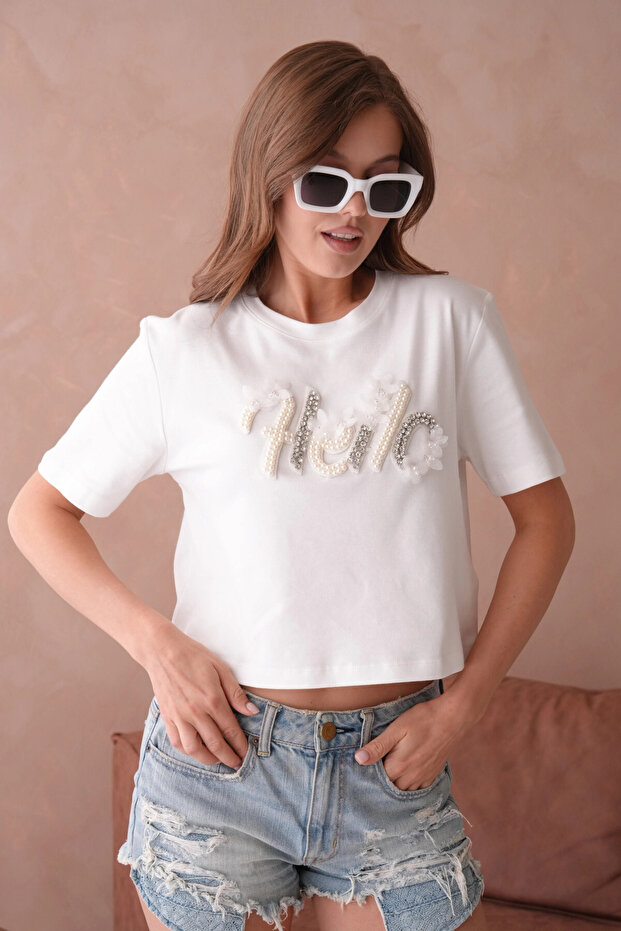 Summer Crop Basic T-Shirt - 3