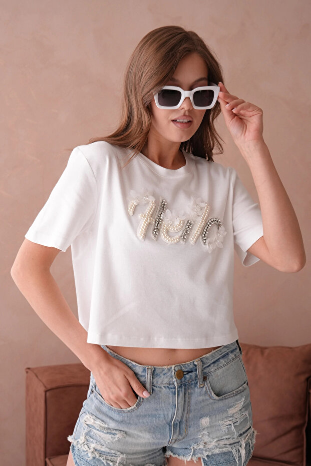 Summer Crop Basic T-Shirt - 6
