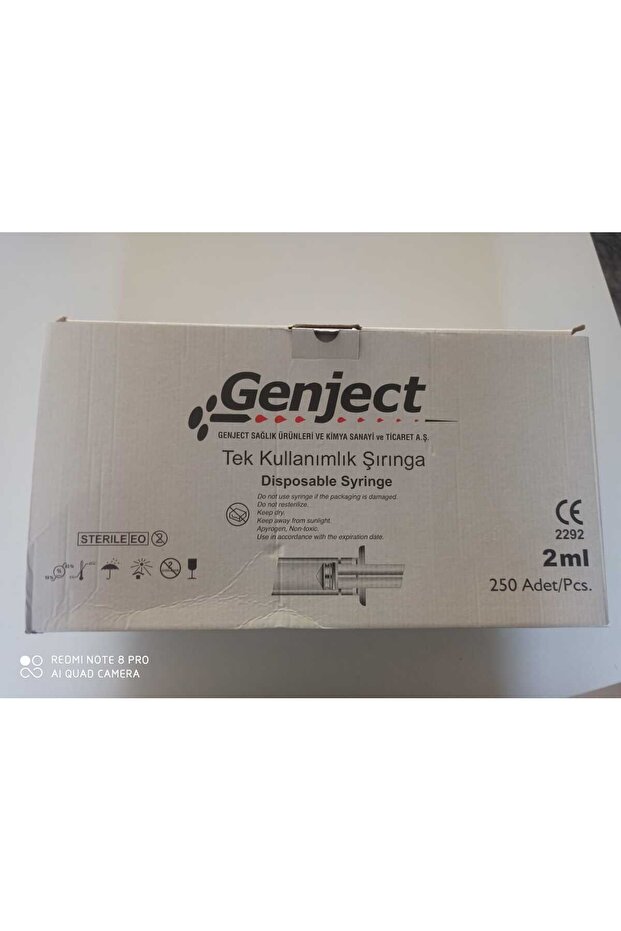 2 ML ENJEKTÖR 250 ADET - 1