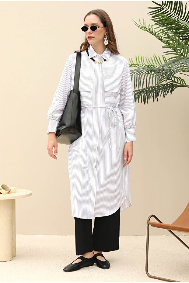 Deri Tote Çanta Siyah - 6