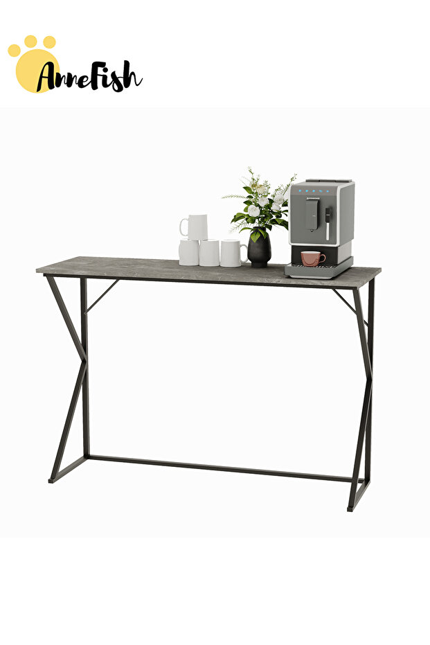 120*40*80cm Console Table Office Table Rustic Entryway Table Display Table Couch Hallway Entrance - 4