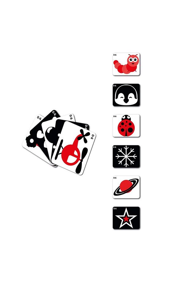 Eğitici Bebeğimin İlk Zeka Kartları Set-1 - Bebekler İçin Resimli İlk Aktivite Zeka Kart Seti 0-6 Ay - 2