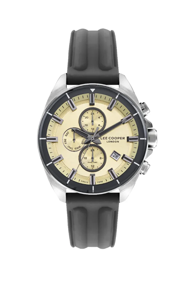 Lee Cooper Men's Multi Function Beige Dial Watch - LC07881.346 - 1