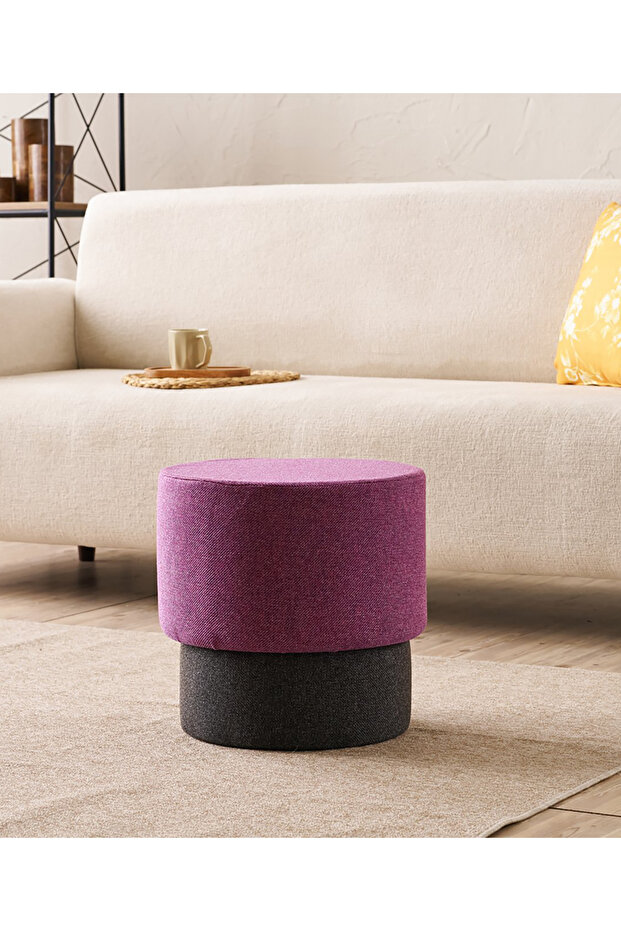 Patara Puf - Mürdüm - 1