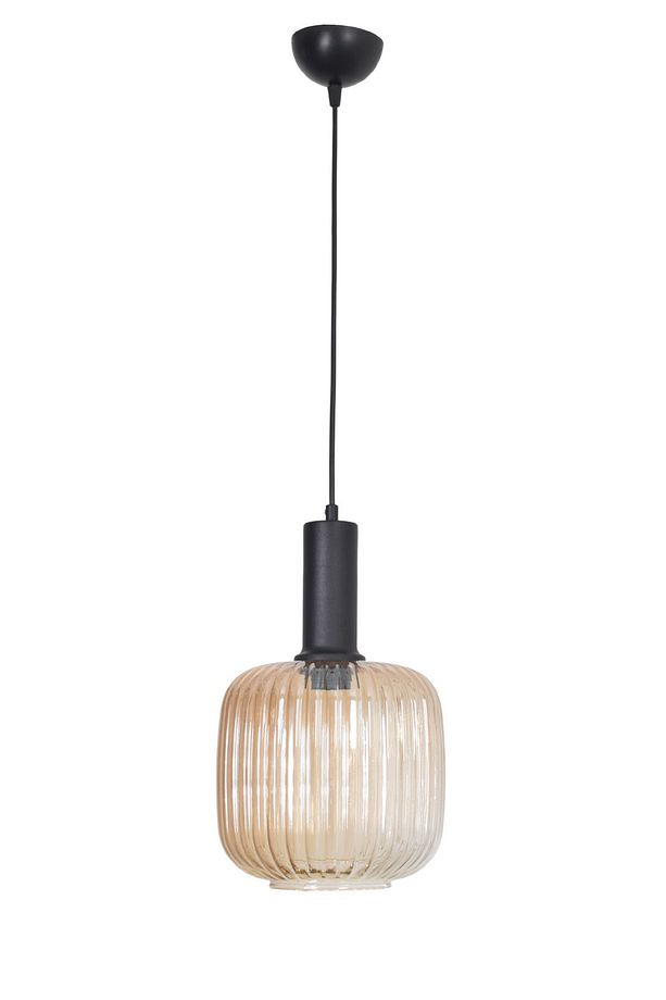 Mark Modern Tasarım Salon Mutfak Yatak Odası Cafe Camlı Tekli Avize - 1