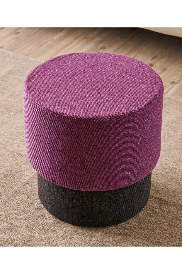 Patara Puf - Mürdüm - 2