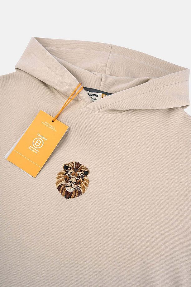 Aslan SuperSoft Hoodie - Parşömen Bej - 4