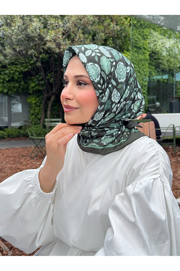 Doğa Koleksiyonu Pamuk Soft Eşarp - 1