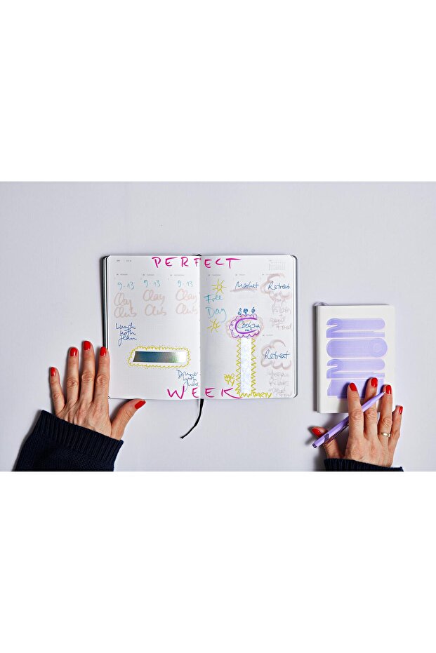 Weekly Diary S 2024 Eclectic Planner Dotted Notebook - 5