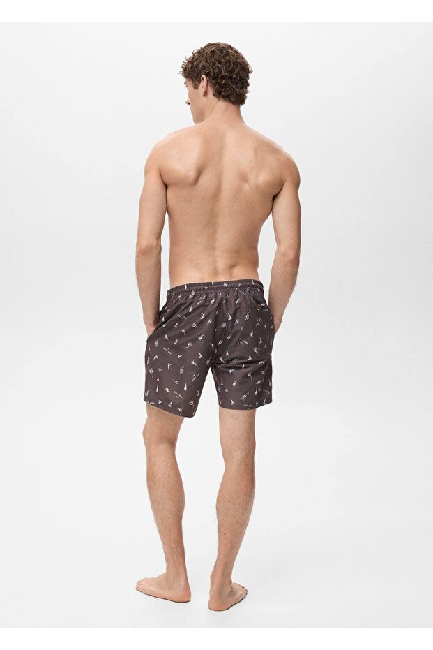 Yelken desenli mayo - 4